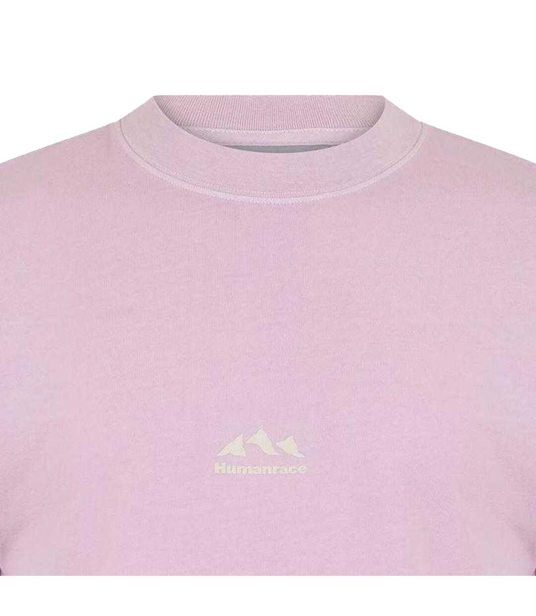 T-shirt Motif/style Logo Adulte Lilas Humanrace-3