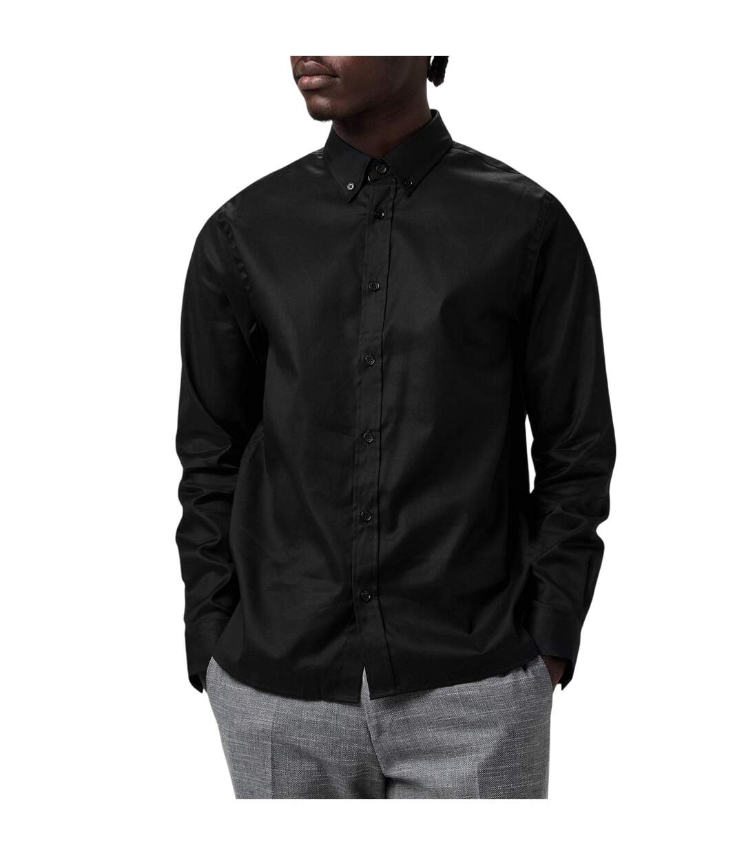 Chemise Allardo Homme Noir Ted Baker-3