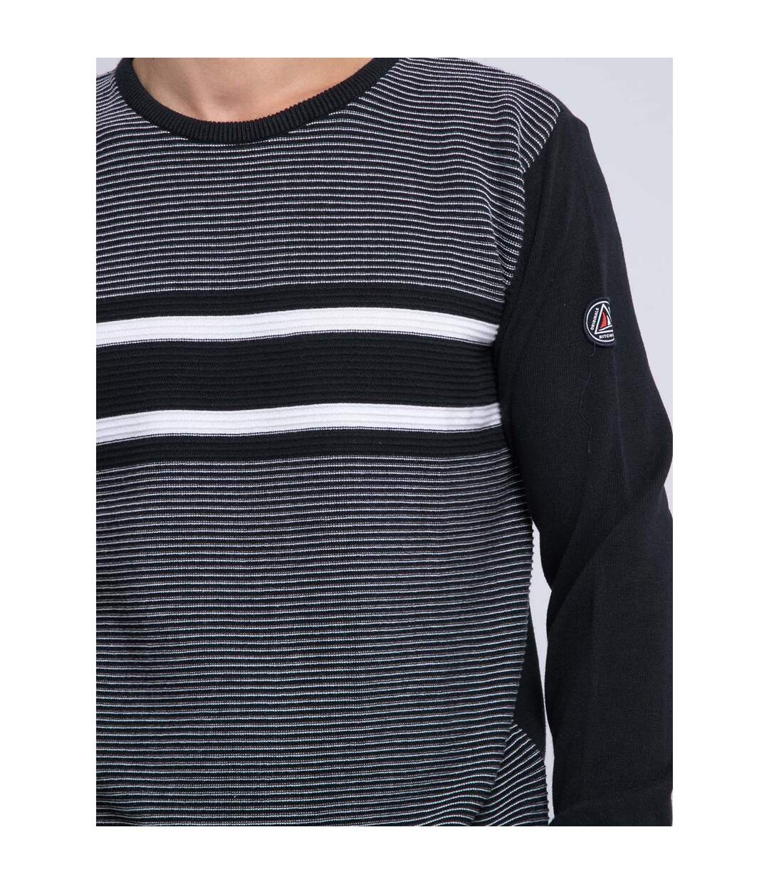 Pull col rond pur coton APAWA-3
