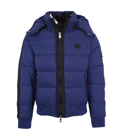 Doudoune Matelassée Homme Bleu Marine Plein Sport