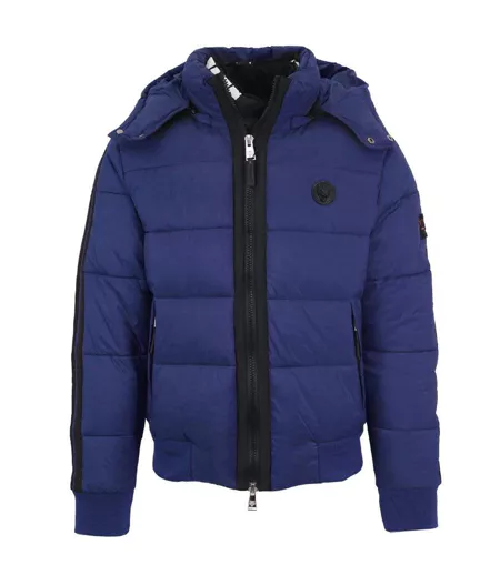 Doudoune Matelassée Homme Bleu Marine Plein Sport