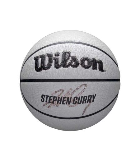 Ballon De Basket Motif/style Nba Curry Taille 7 Gris Wilson