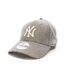 Casquette Grise Homme New Era Jersey 9forty - OSFM