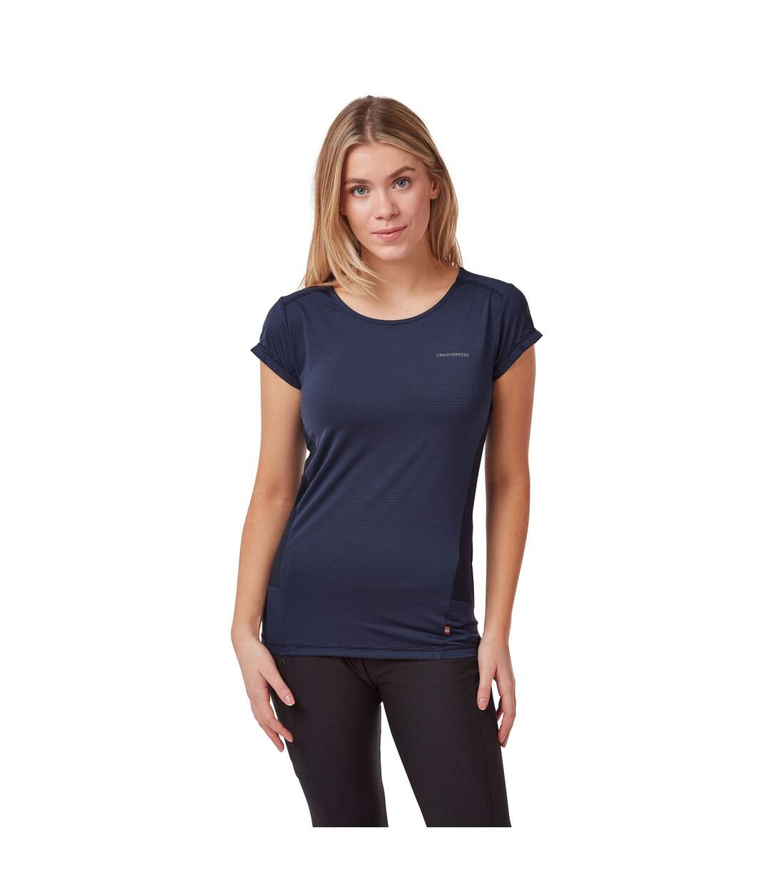 T-shirt manches courtes atmos femme bleu marine Craghoppers