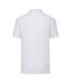 Polo 65/35 homme blanc Fruit of the Loom-2