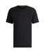 T-shirt Manches Raglan Motif/style Logo Tonal Homme Bleu Foncé Boss-1