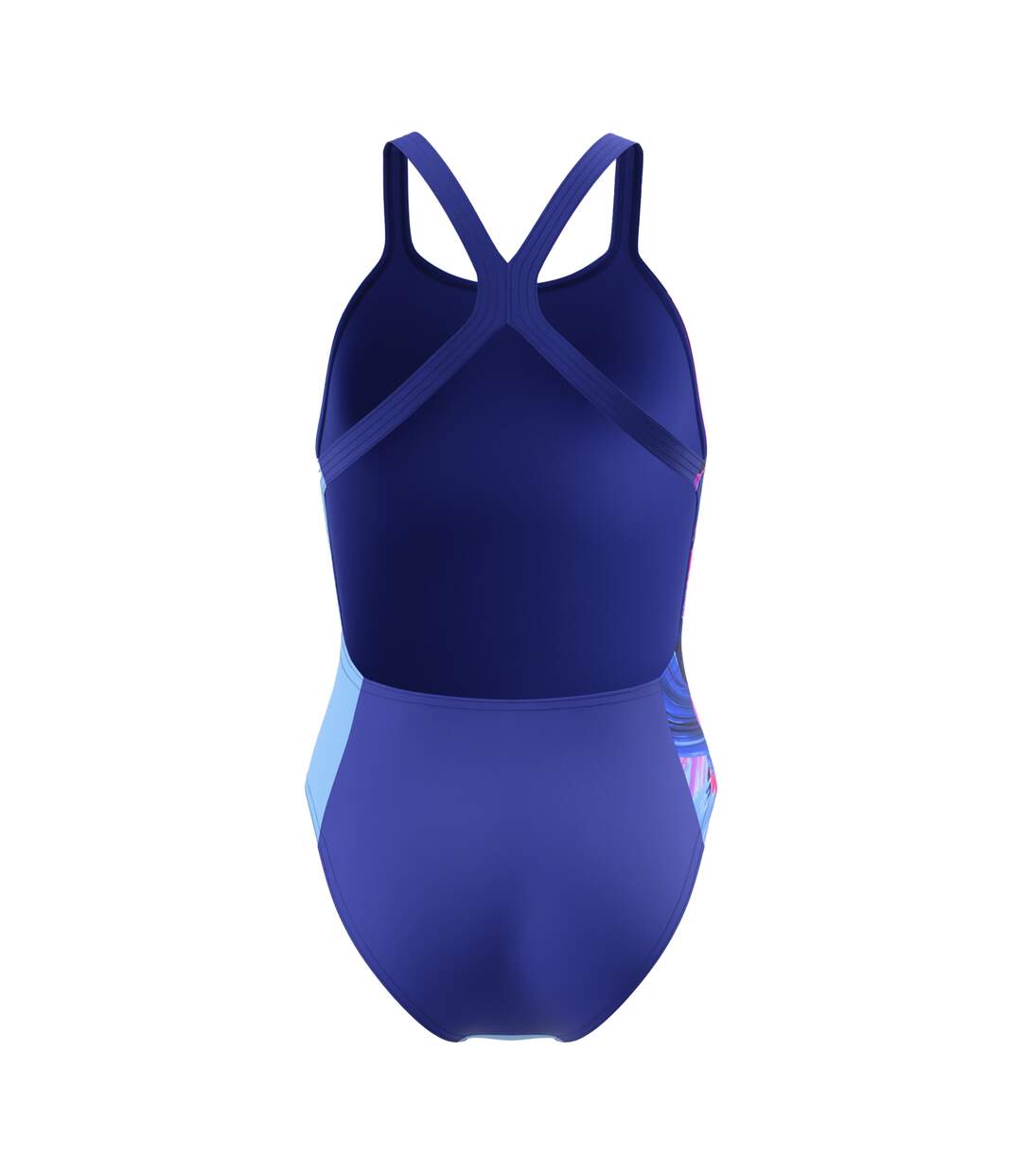 Maillot De Bain 1 Pièce Motif/style Imprimé Placement Powerback Femme Bleu Imprimé Speedo-2
