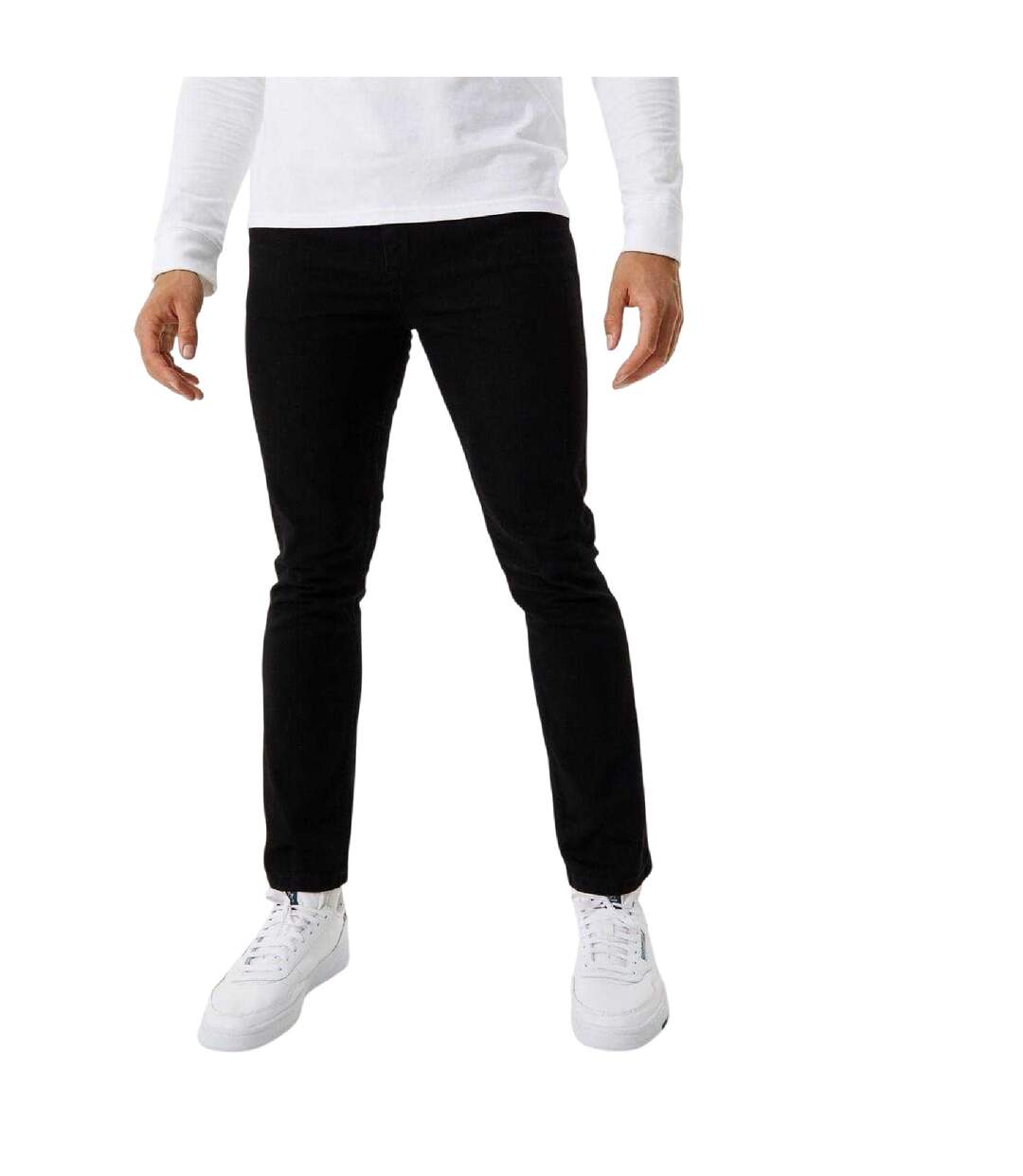 Mens Denim Plain Slim Jeans Black Jack Wills-4