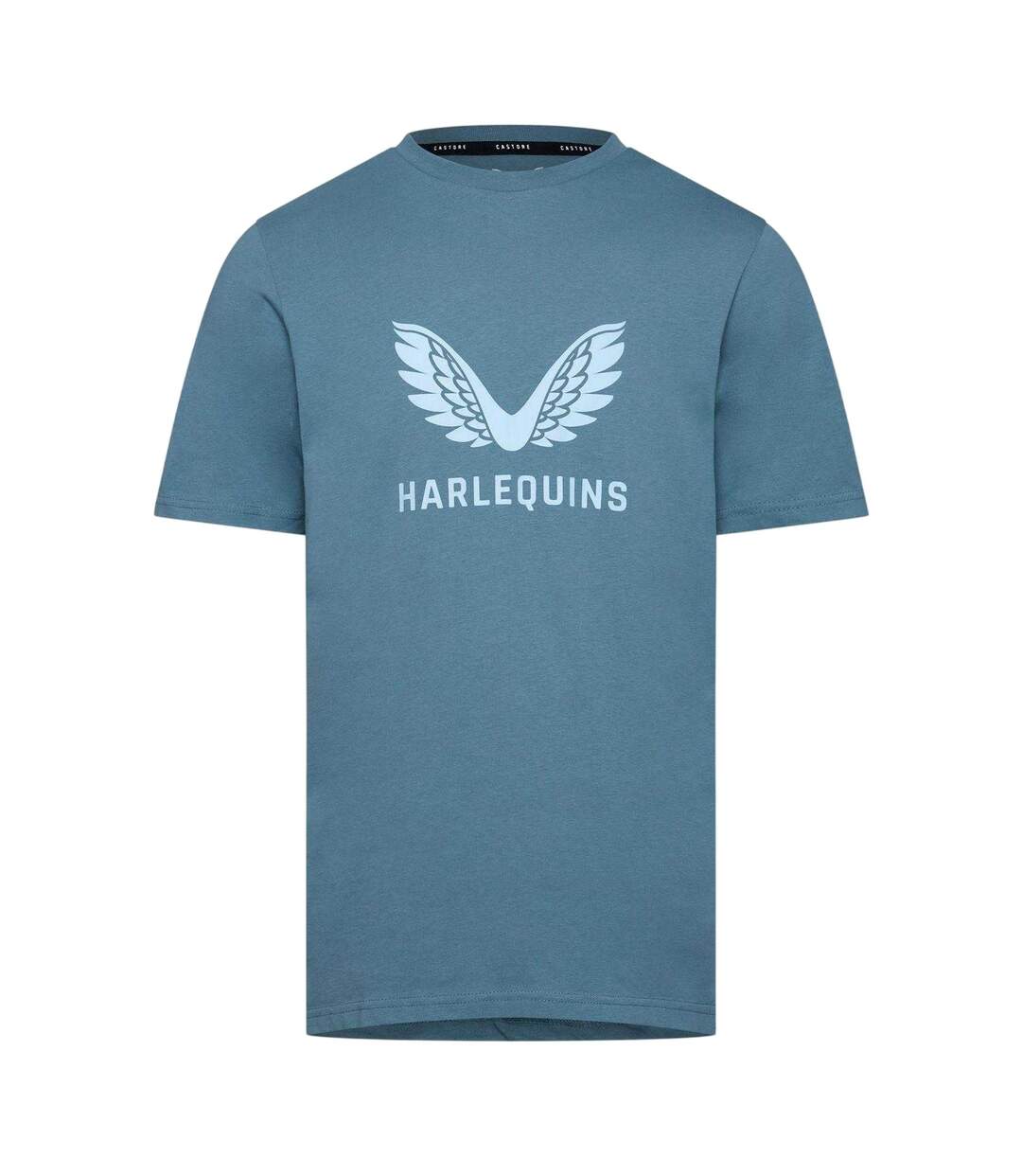 T-shirt Motif/style Ailes Harlequins F.c. Homme Bleu De Gris Castore-1