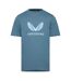 T-shirt Motif/style Ailes Harlequins F.c. Homme Bleu De Gris Castore-1