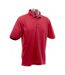UCC 50/50 Mens Heavyweight Plain Pique Short Sleeve Polo Shirt (Red) - UTBC1195