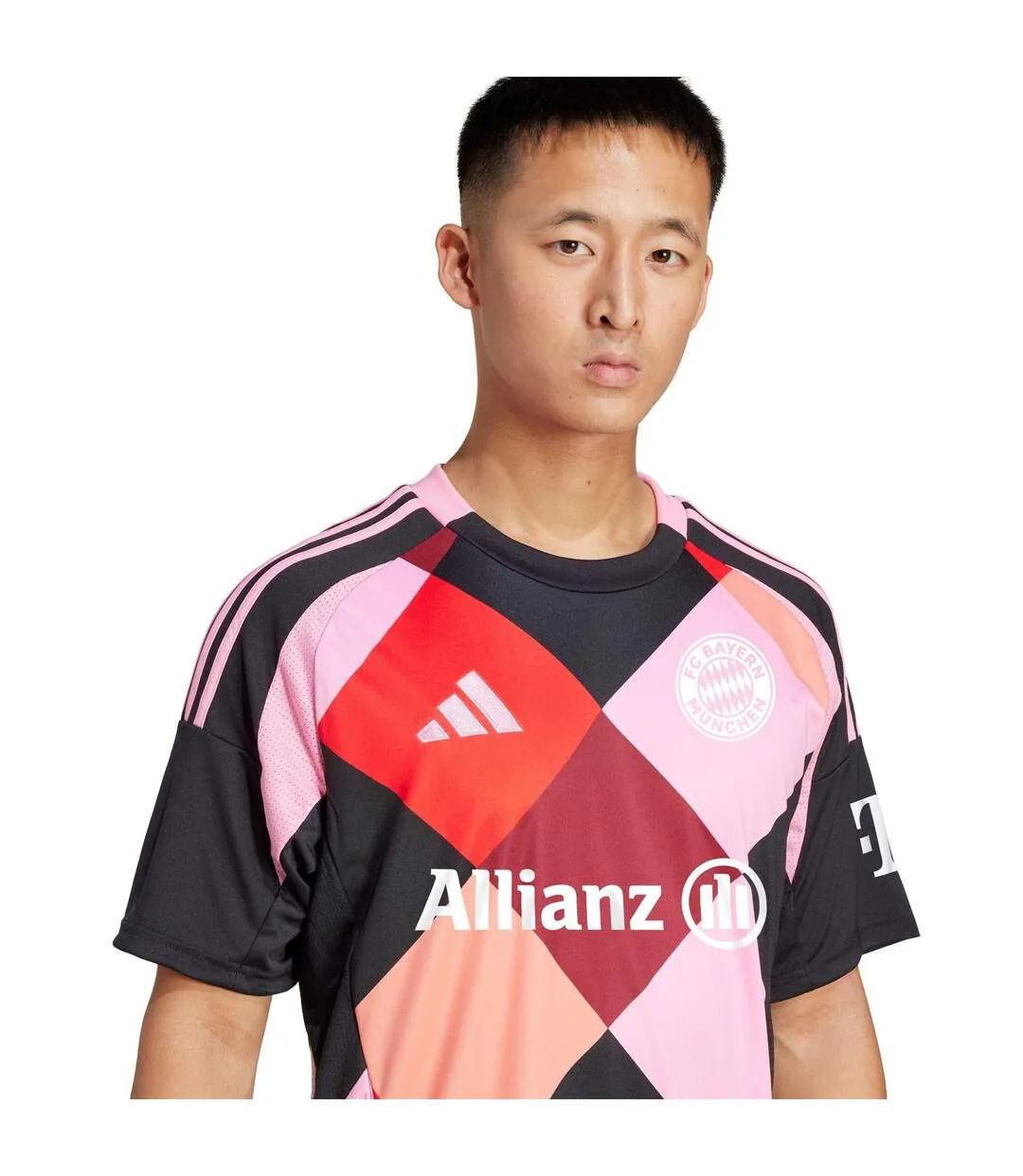 Maillot Motif/style Fc Bayern Munich Homme Noir Adidas-4