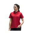 Pro RTX Womens/Ladies Pro Polyester Polo (Red)