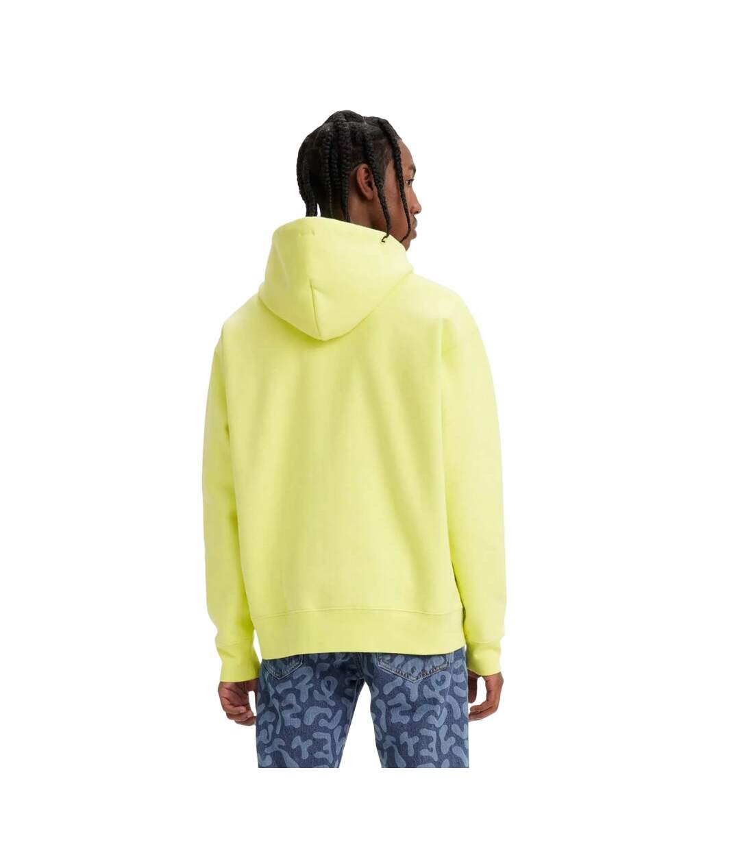 Sweat à capuche skate homme vert clair Levis-2