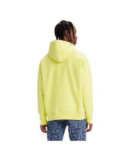 Sweat à capuche skate homme vert clair Levis
