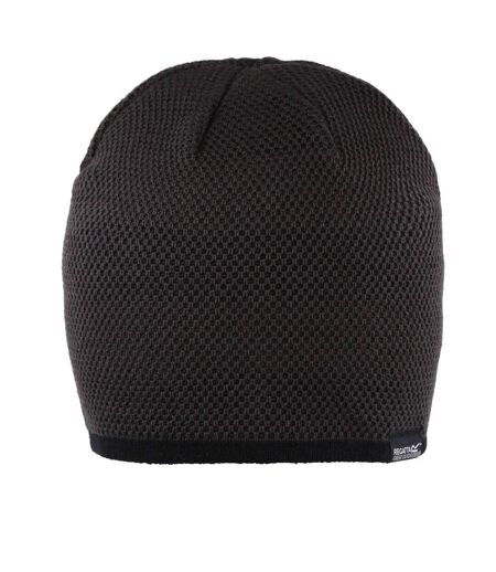 Unisex Adult Brock Iii Beanie Black Grey Regatta