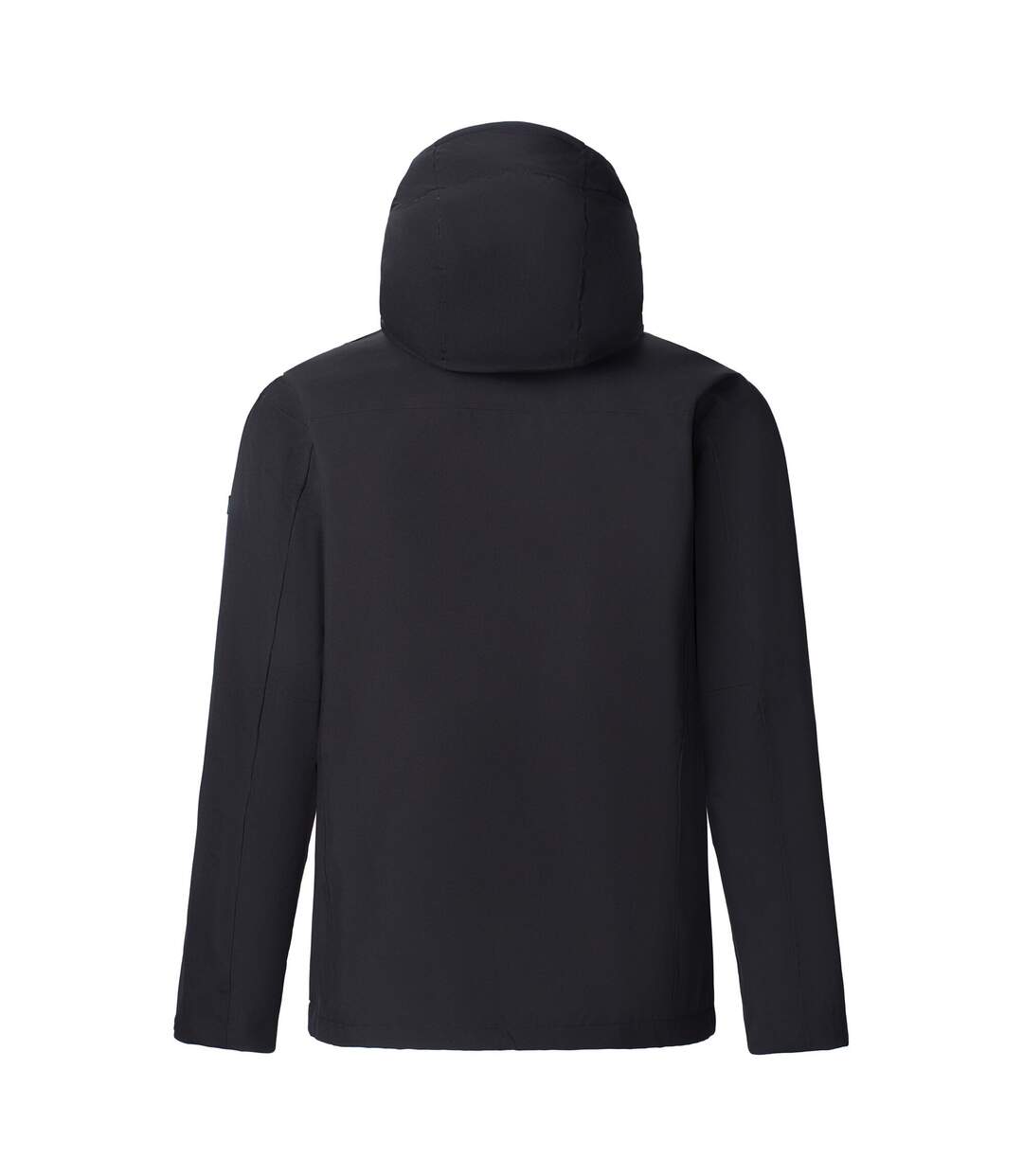 Veste Imperméable À Capuche Birchdale Homme Noir Jaune Sombre Regatta-3