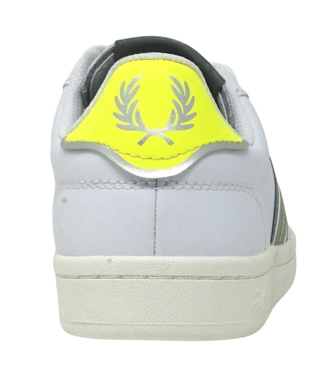 Baskets Femme Blanc Fred Perry-2