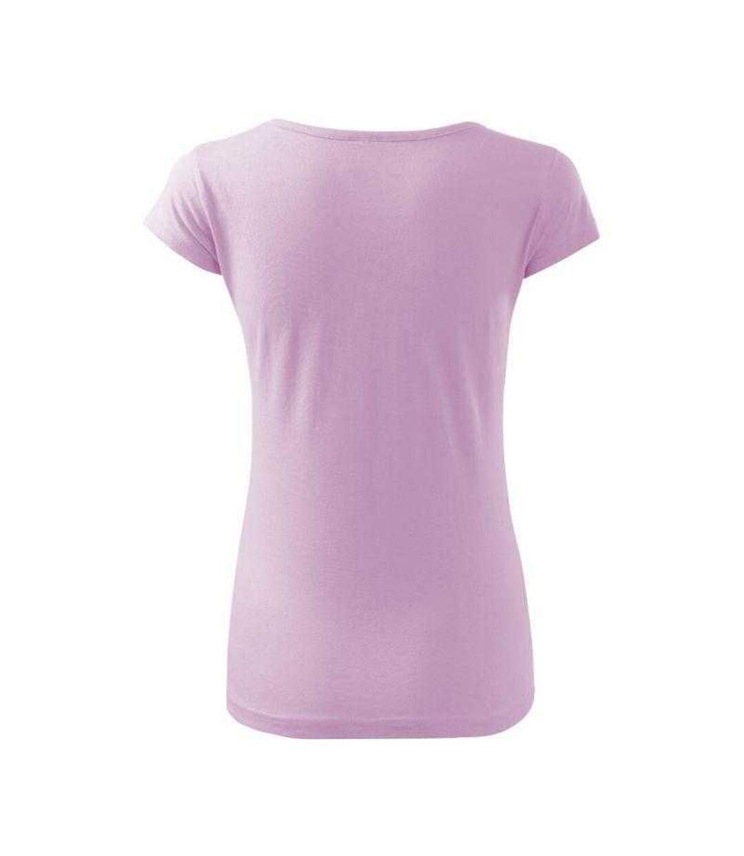 Womens/ladies Pure T-shirt Orchid Malfini-2