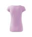 Womens/ladies Pure T-shirt Orchid Malfini-2