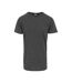 T-shirt Motif/style Façonné Homme Charbon Urban Classics-1
