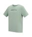T-shirt Motif/style Texte Homme Vert Pâle Regatta-4