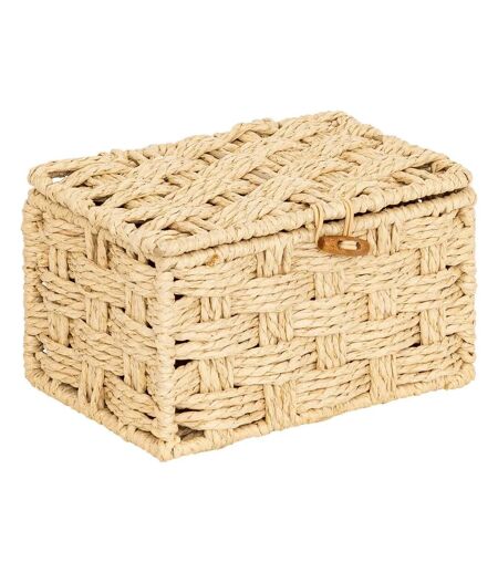 Lot de 3 Boîtes Déco Elio 27cm Naturel