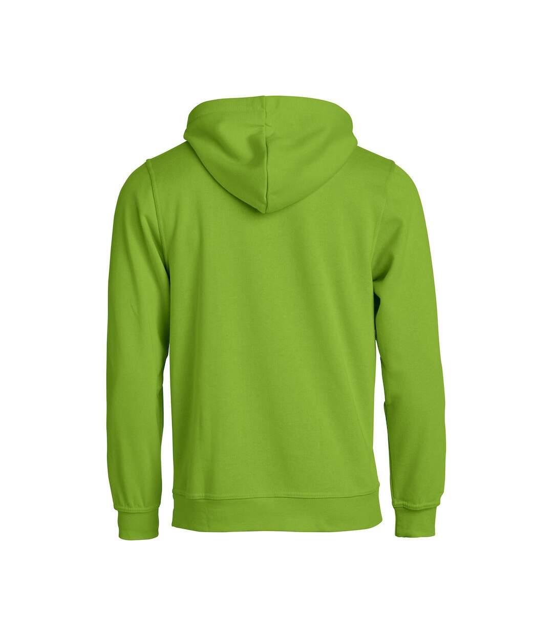 Sweat à capuche basic adulte vert clair Clique