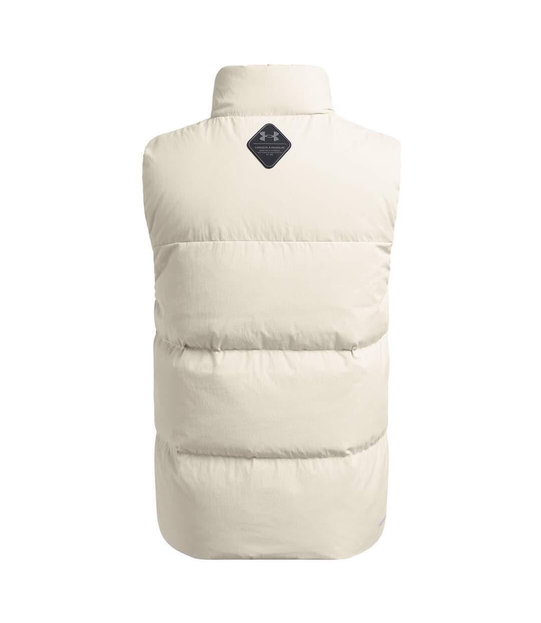 Mens Limitless Quilted High Collar Gilet White Under Armour-3