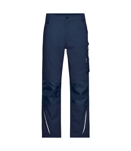 Pantalon De Travail Homme Bleu Marine James And Nicholson