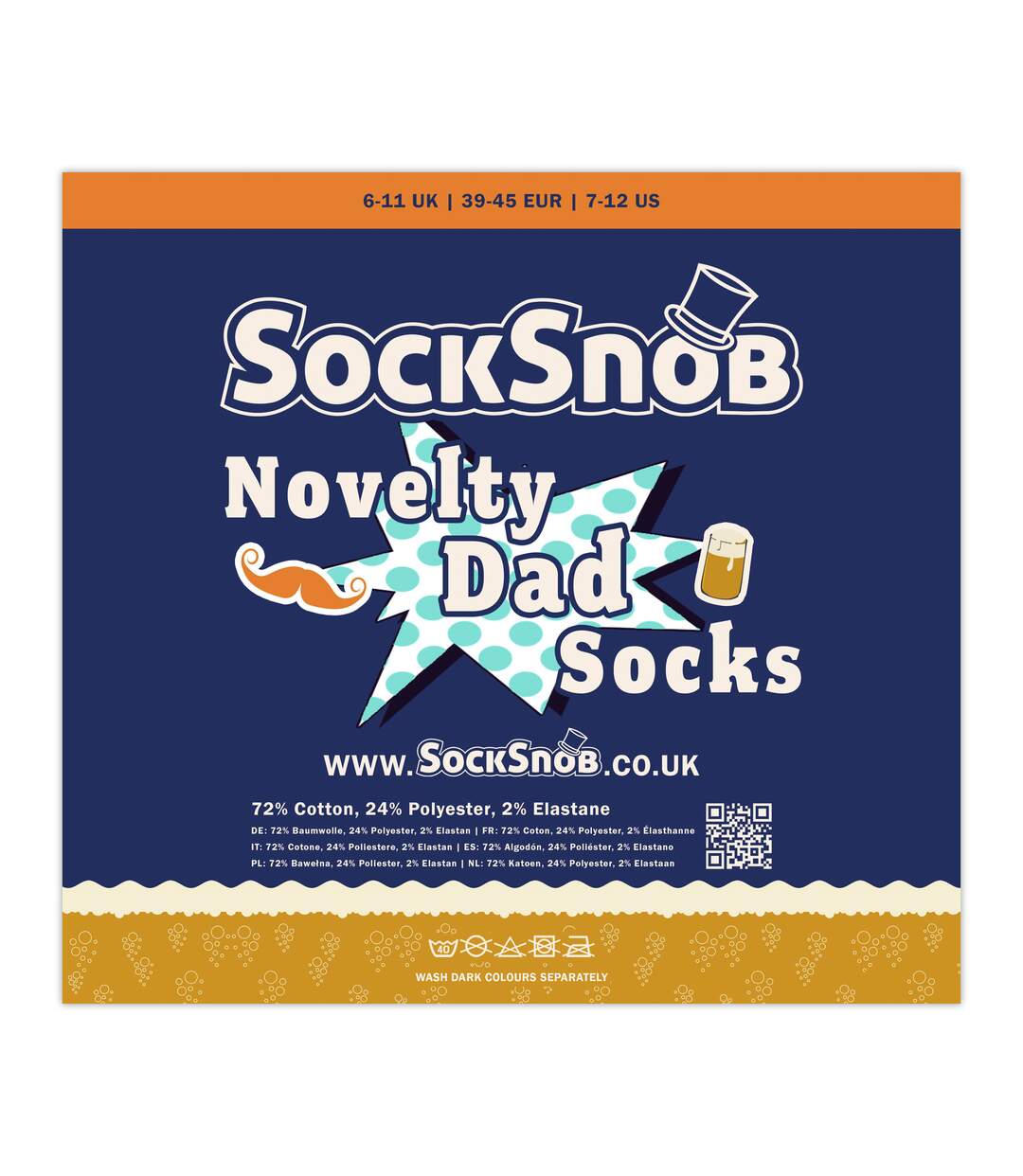 3 Pack Mens Dad Novelty Socks Fun Patterned Socks | Father's Day Gift-2