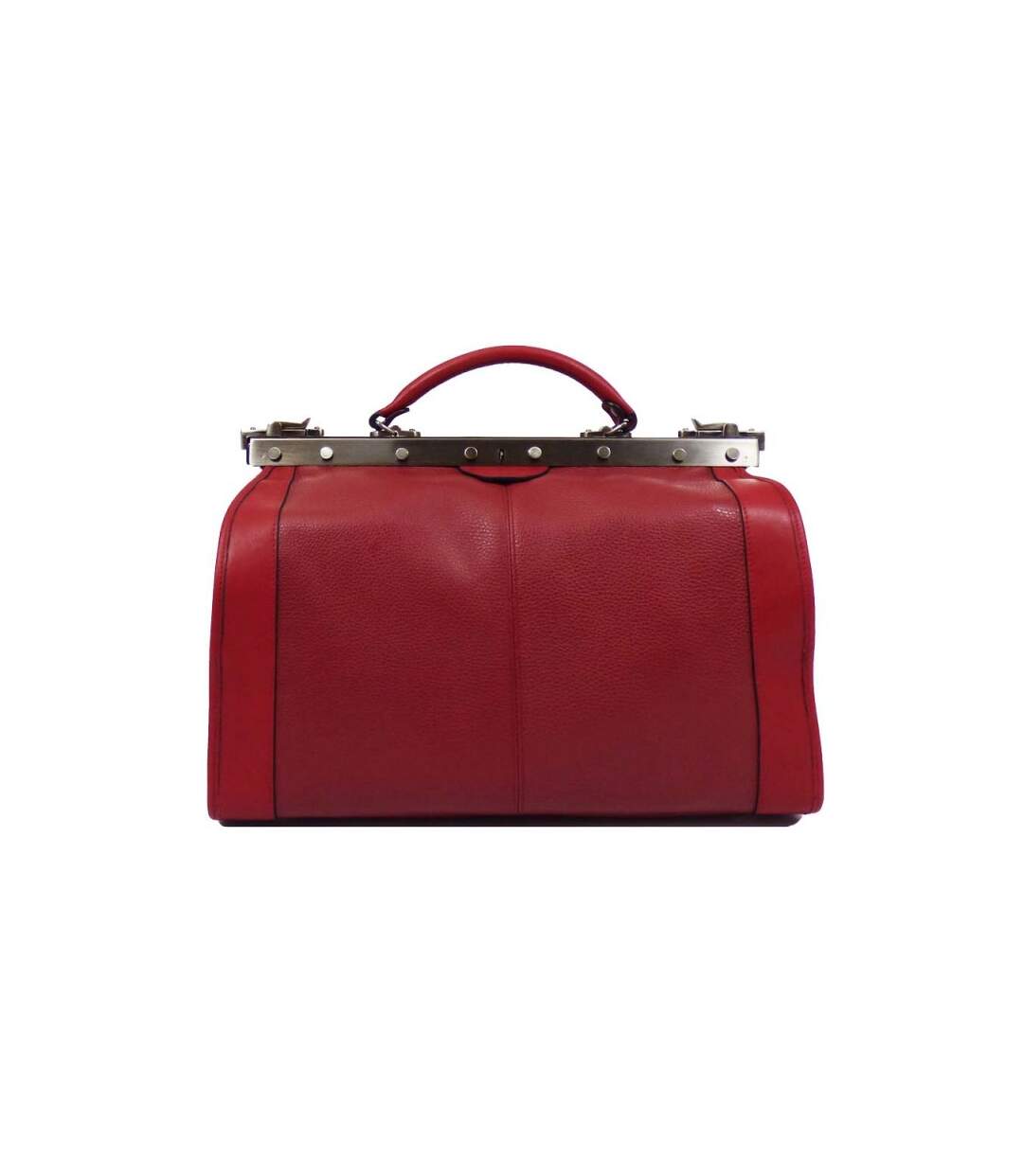 Katana - Sac de voyage en cuir Doctor Bag 42cm - rouge - 7389-1