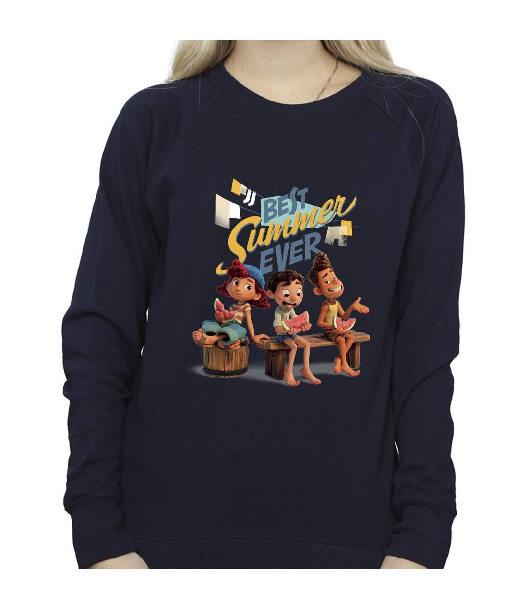 Disney Pull Best Summer Ever Womens/Ladies Luca (Bleu marine) - UTBI23269-3