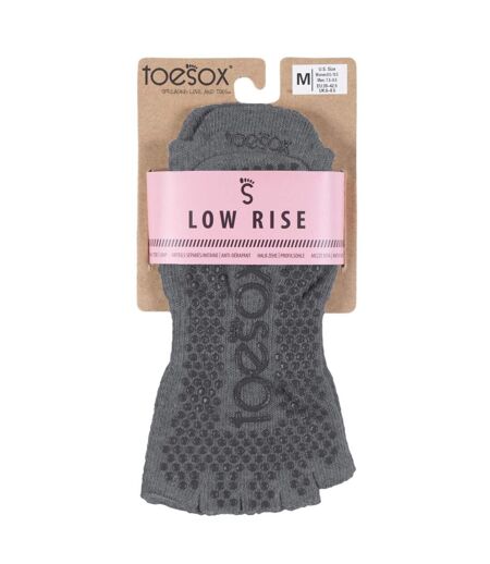 Toesox - Chaussettes à demi-orteils - Femme (Gris foncé) - UTMQ602