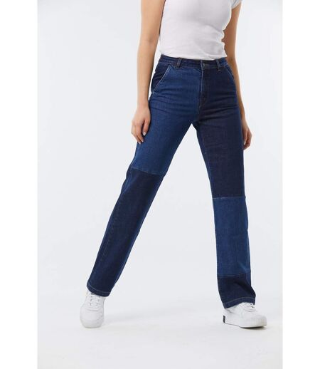 Pantalon femme JACKA denim patch