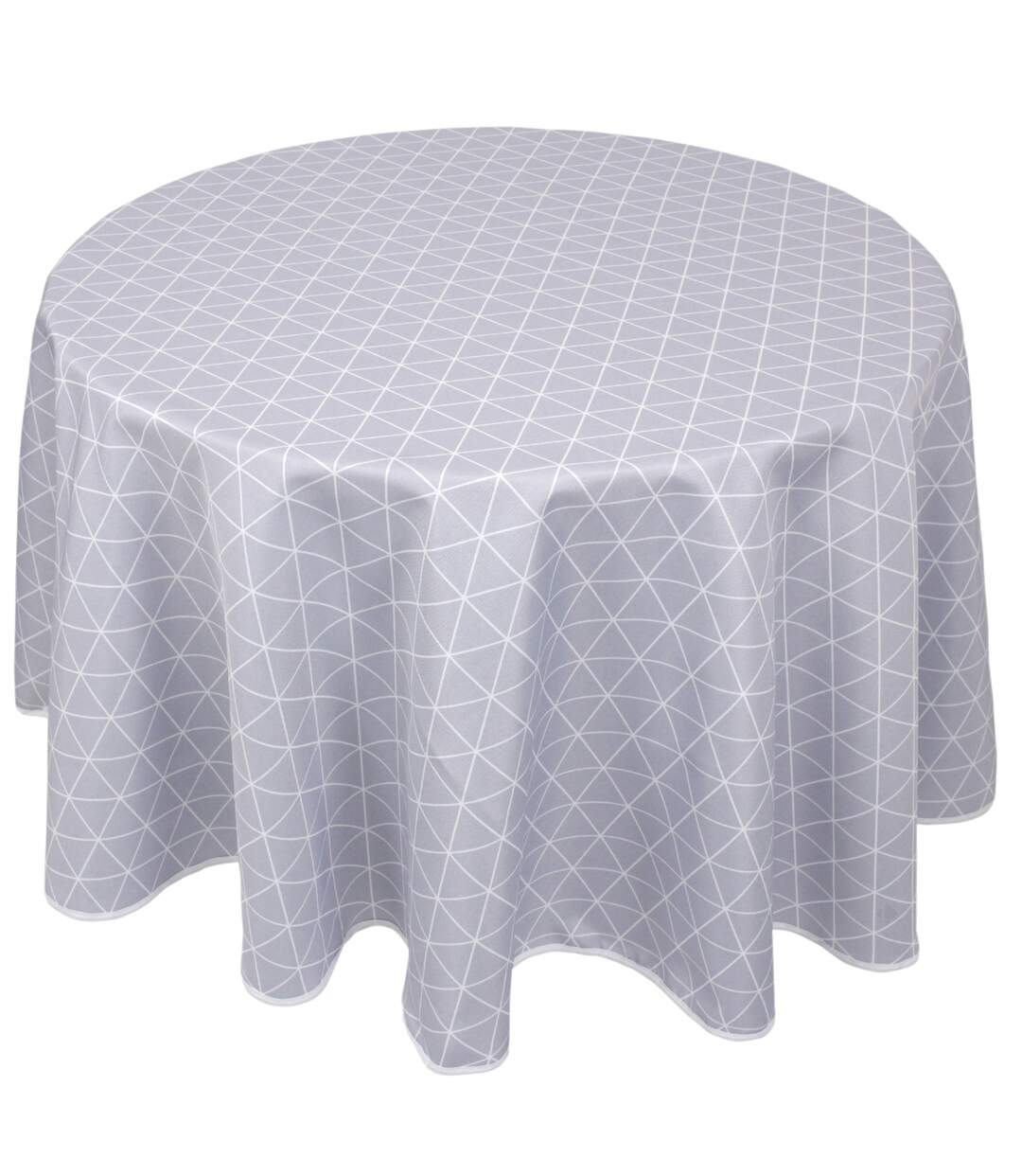 Nappe imprimée polyester PACO géométrique Rond-1