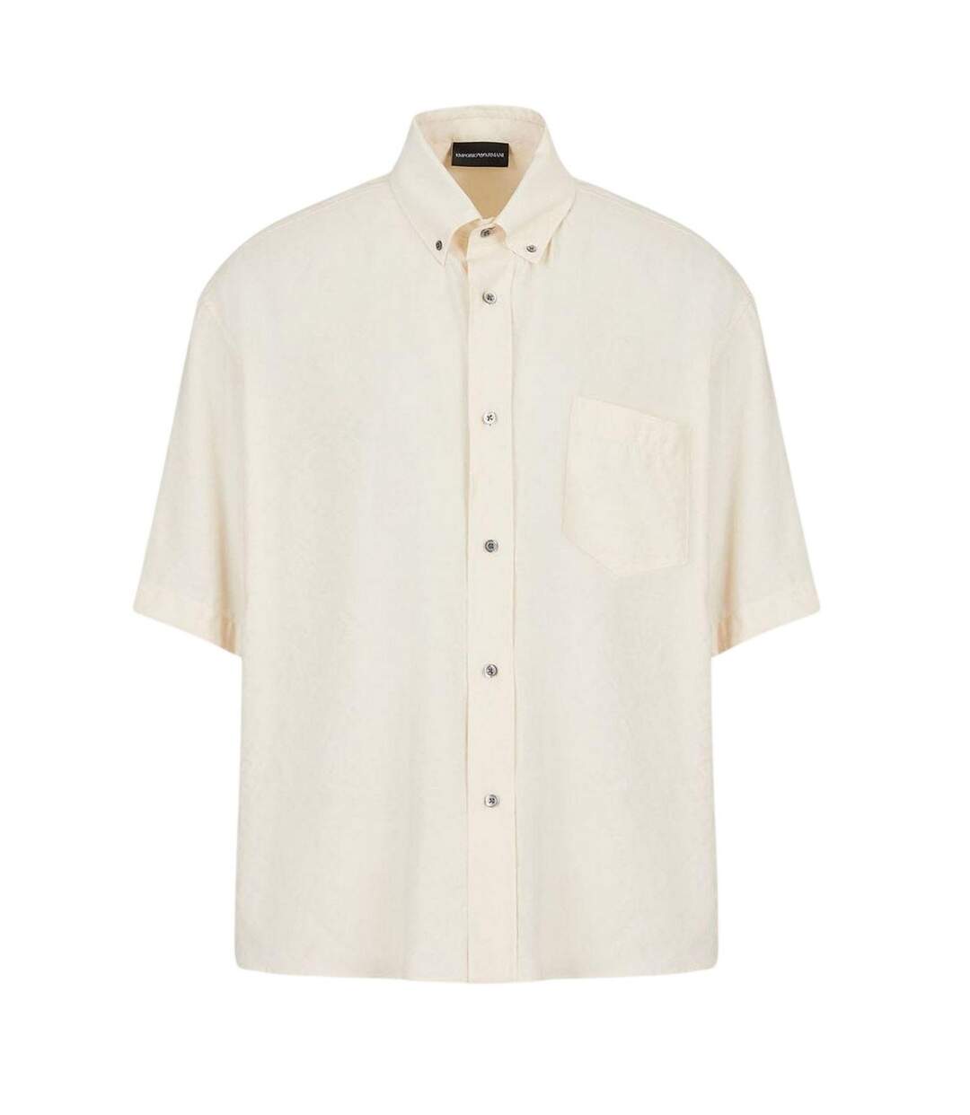 Chemise Manches Courtes Homme Crème Emporio Armani EA7-2