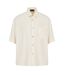 Chemise Manches Courtes Homme Crème Emporio Armani EA7-2