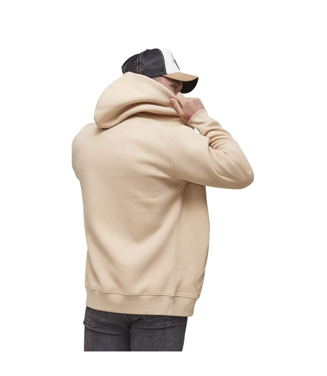 Sweat zippé avec capuche en coton homme Slimane Vondutch