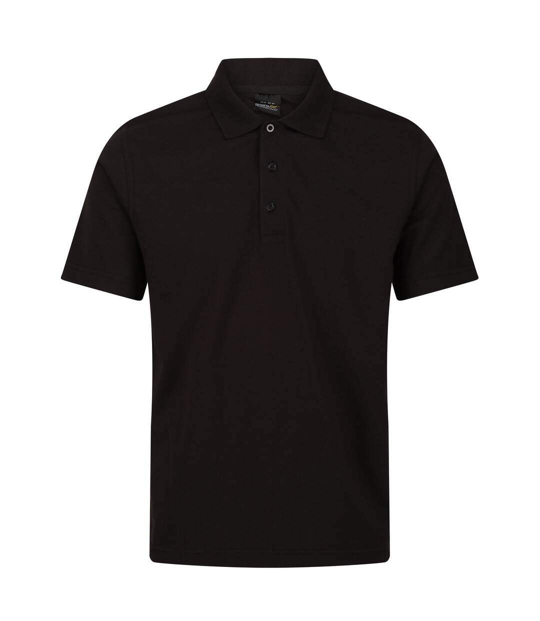 Mens pro 65/35 short-sleeved polo shirt black Regatta