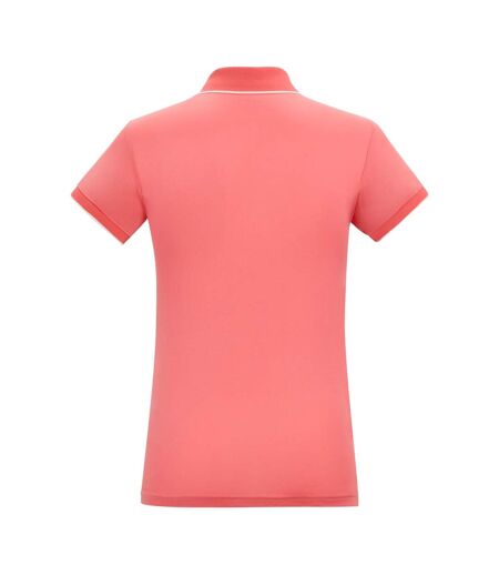 Polo Manches Courtes Remex Femme Corail Uni Regatta