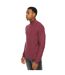 Mens Potenza Knitted Quarter Zip Jumper Raisin Duck And Cover-1