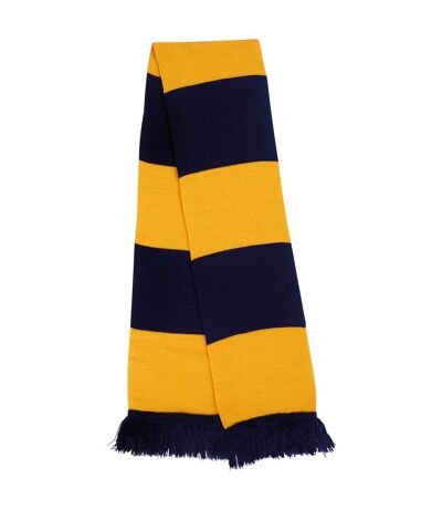 Team winter scarf one size navy/gold Result Winter Essentials