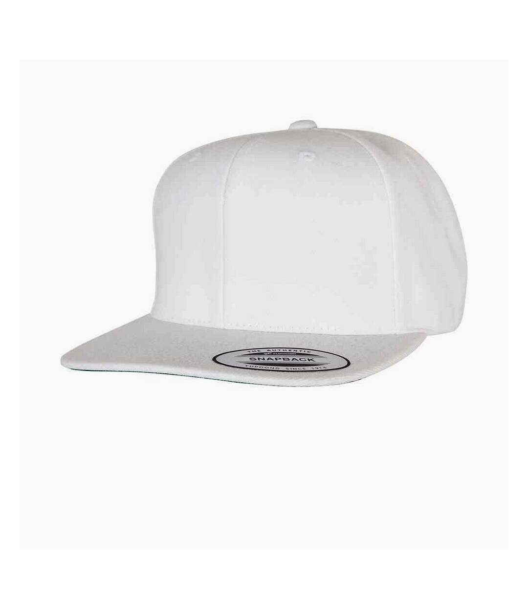 Casquette ajustable classic homme blanc Flexfit