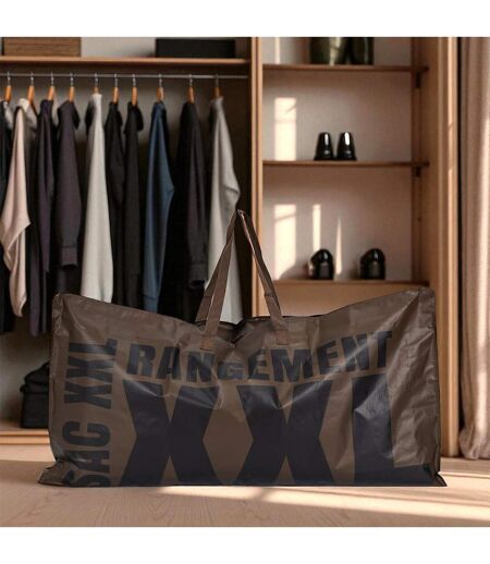 Sac Multi-Usage XXL Rangement 75L Taupe