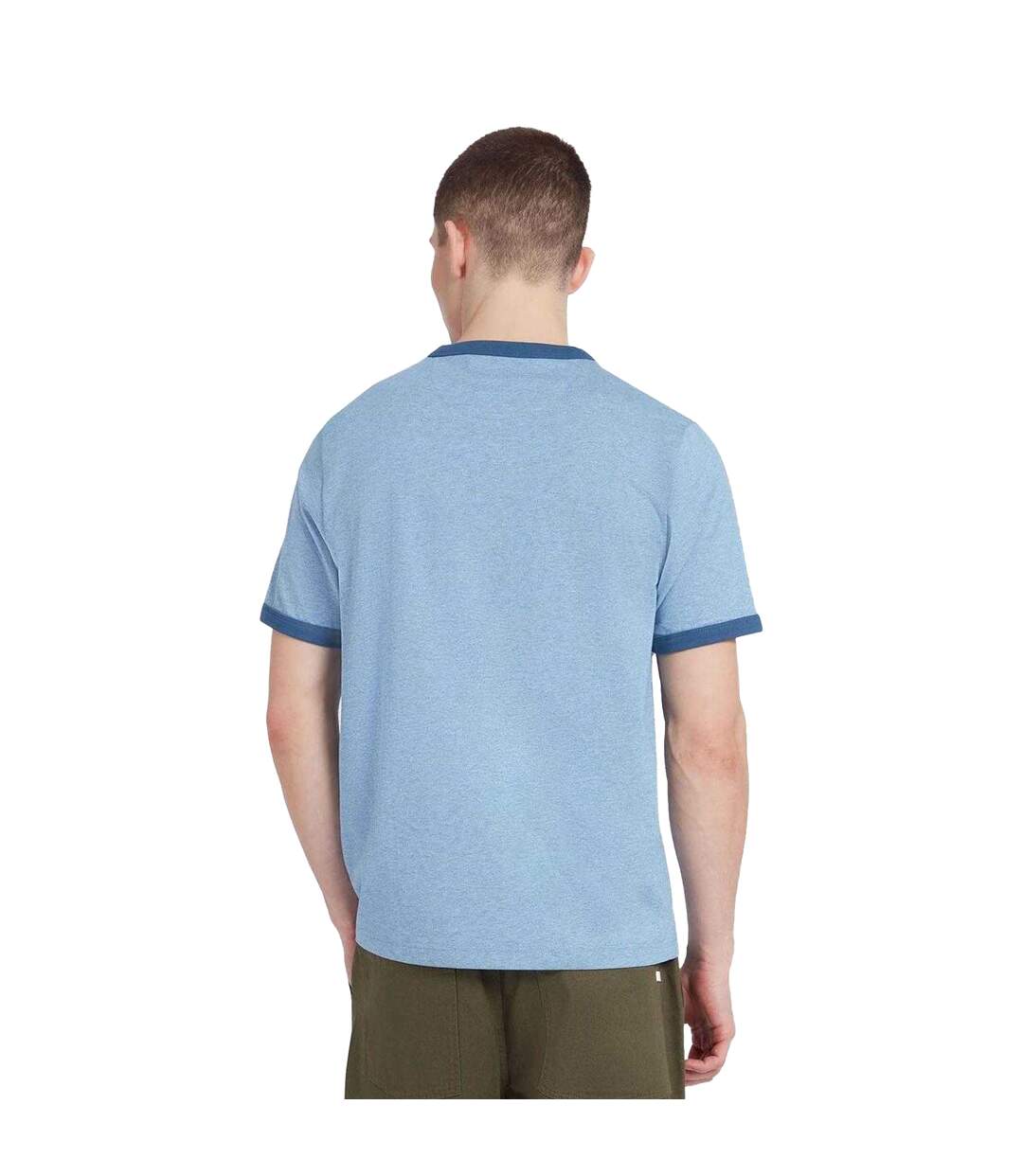 T-shirt Groves Homme Bleu Farah-3