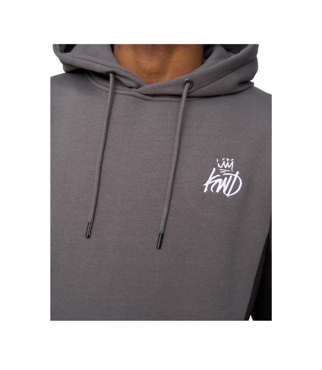 Mens Blockade Hoodie Asphalt Black Kings Will Dream-4