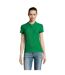 SOLS Womens/Ladies Passion Pique Short Sleeve Polo Shirt (Kelly Green) - UTPC317