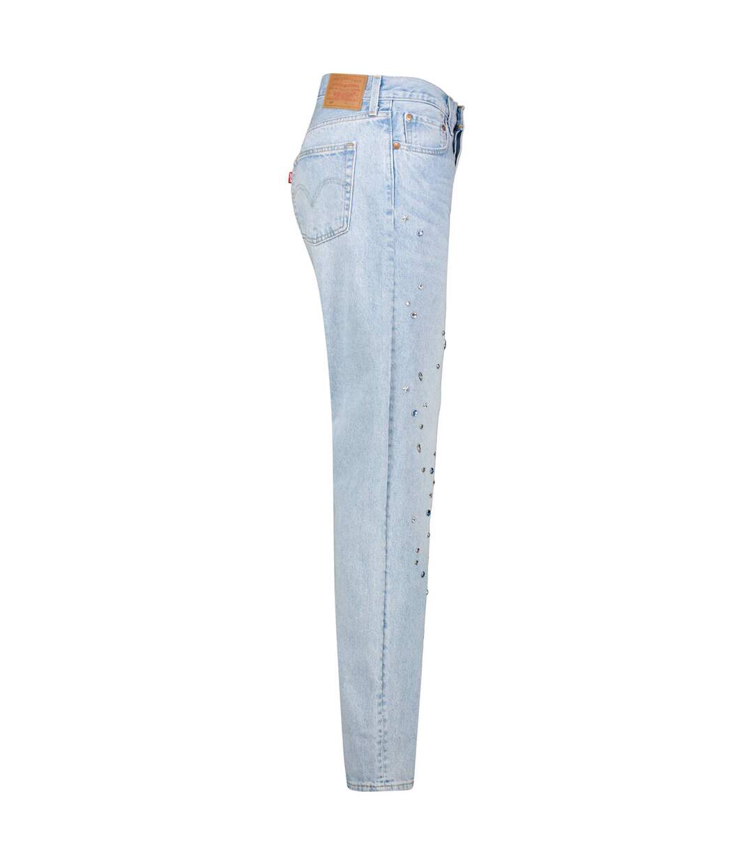 Jean Motif/style Strass Femme Bleu Levis-3