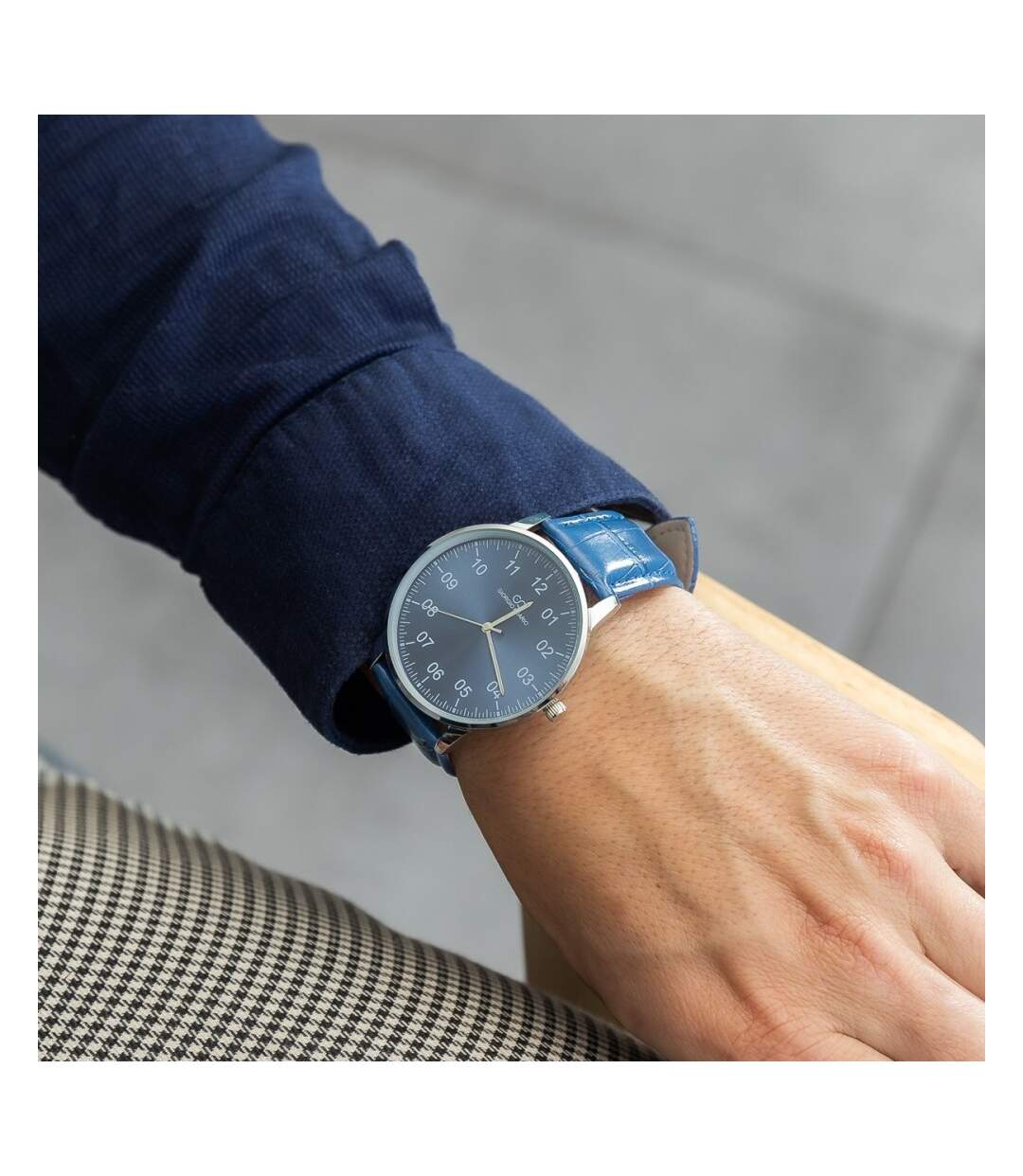 Montre Homme Bracelet Bleu GIORGIO